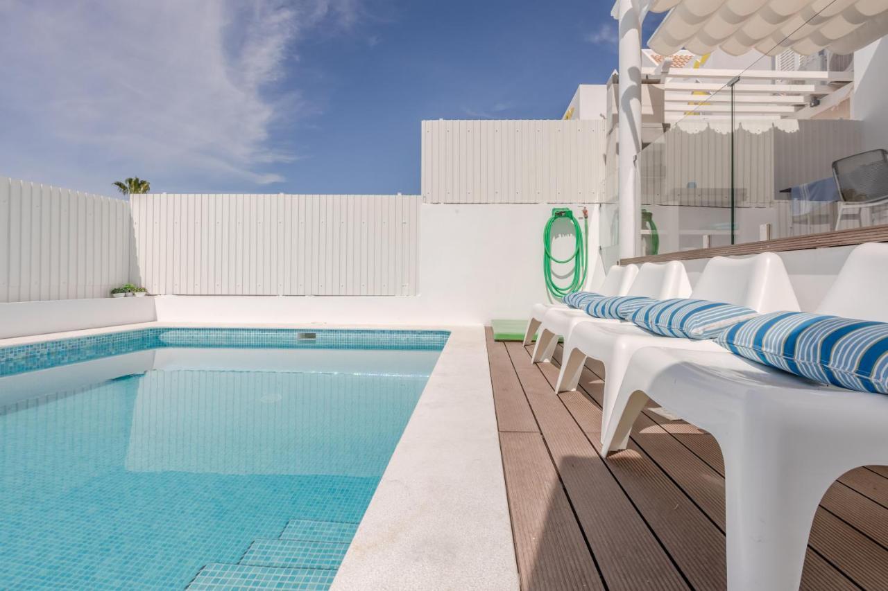 Seascape Villa Private Pool & Rooftop Jacuzzi With Sea View Near Manta Rota Beach Vila Nova de Cacela Eksteriør bilde