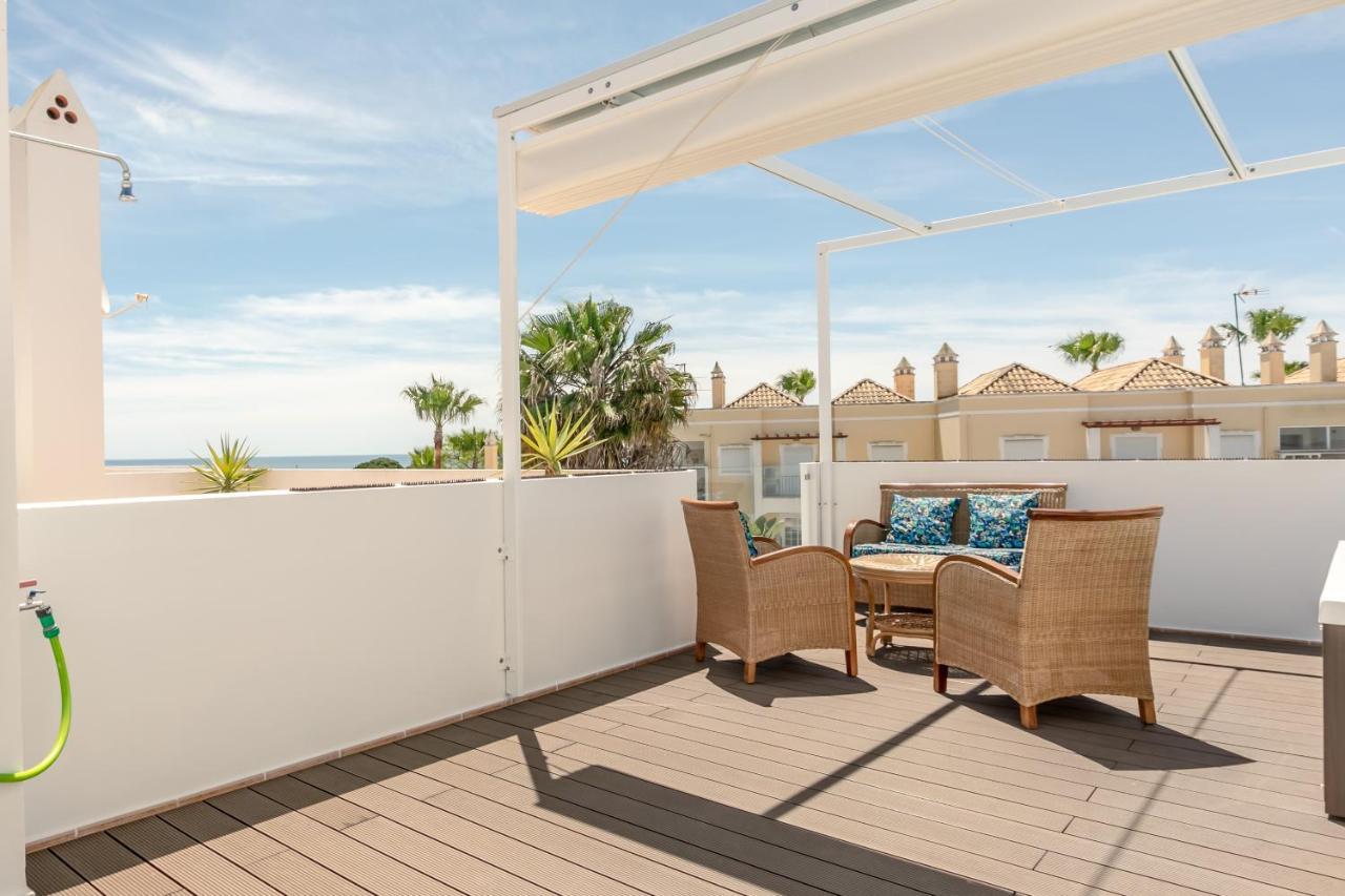 Seascape Villa Private Pool & Rooftop Jacuzzi With Sea View Near Manta Rota Beach Vila Nova de Cacela Eksteriør bilde